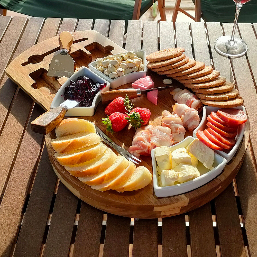 Personalized Acacia Charcuterie Board
