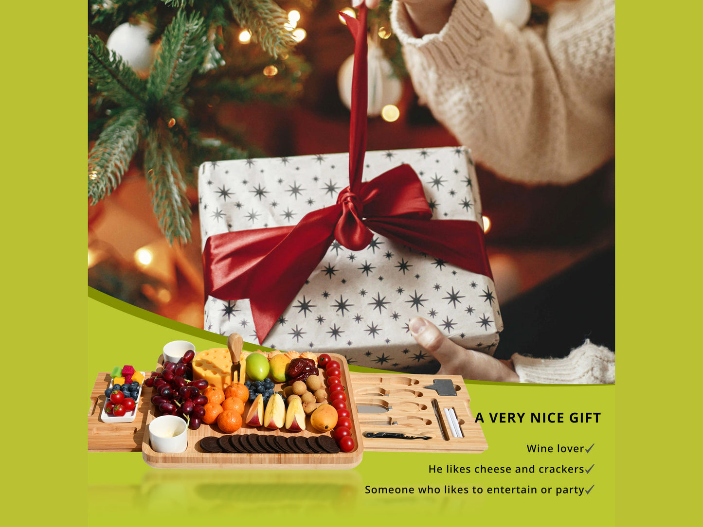 Bamboo Cheese Board