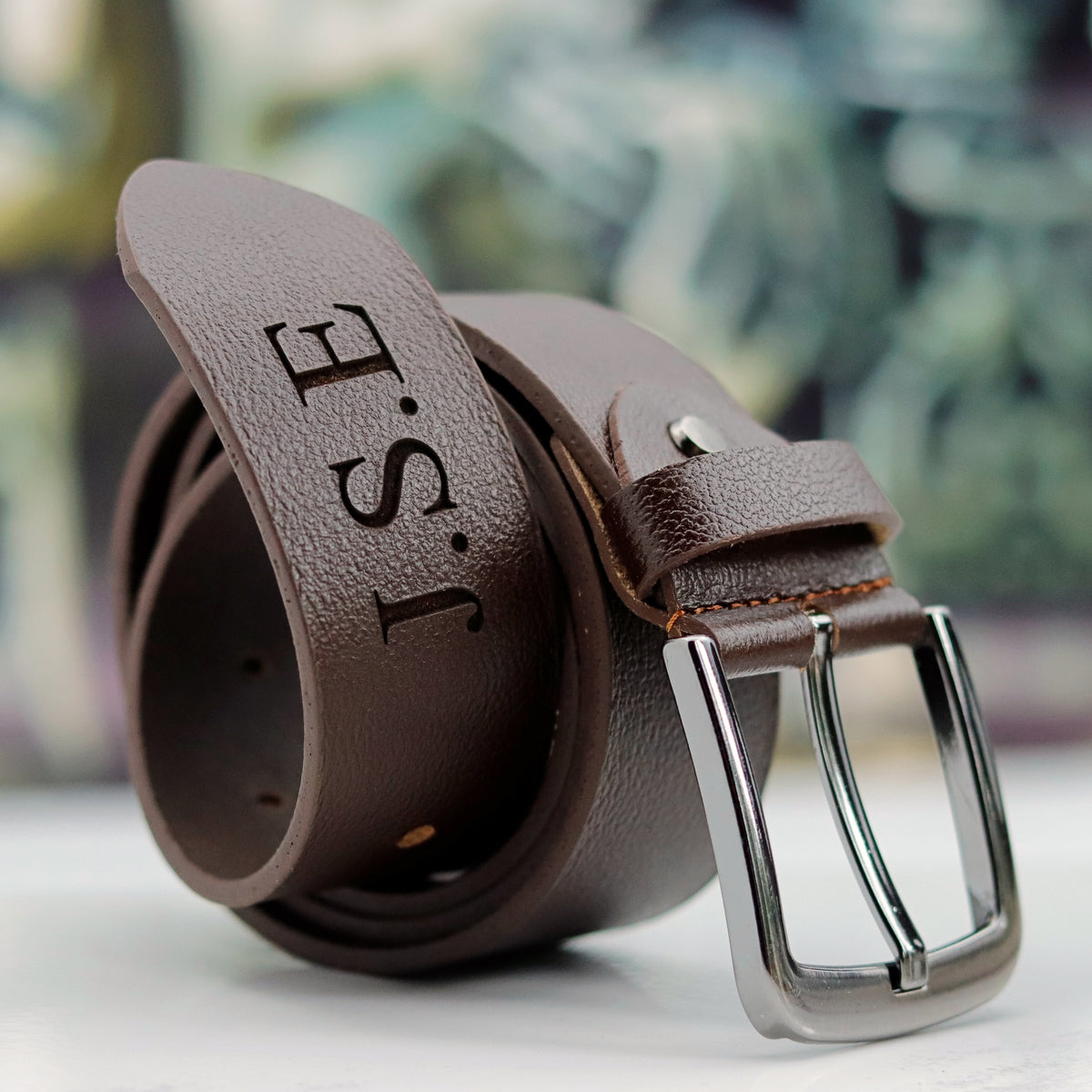Brown Genuine Leather Belt – YEWBEE