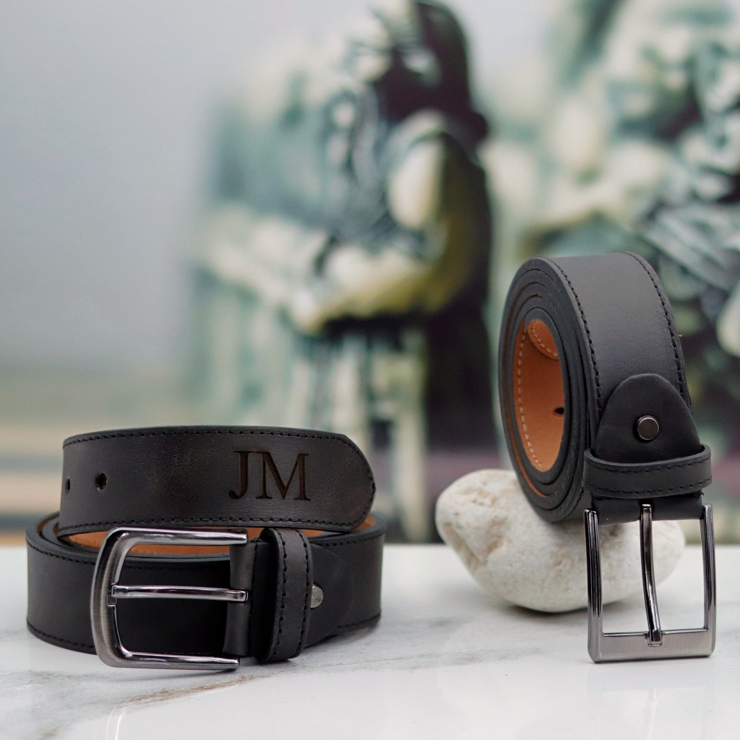 Black Leather Belt